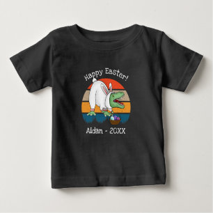 Kleinkind T-Rex in Ostern Bunny Costume Egg Hunt Baby T-shirt