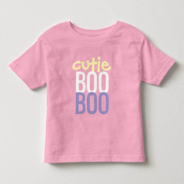 Kleinkind T-Shirt: HALLOWEEN Cutie Boo #7 T-shirt (Vorderseite)