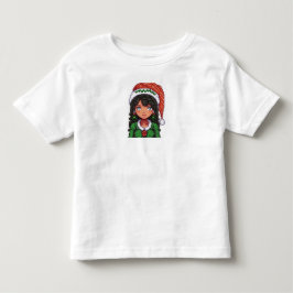 Kleinkind T - Shirt Weihnachtsmädchen