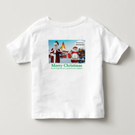 Kleinkind-Tee. Frohe Weihnachten. Kleinkind T-shirt