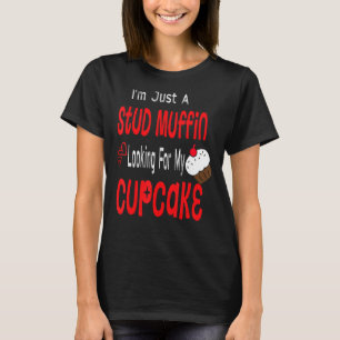 Kleinkind Valentinstag nur ein Stuck Muffin Cup T-Shirt