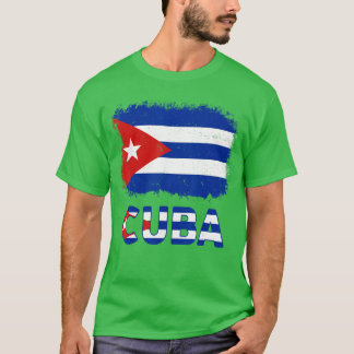 Kleinkind Weiß Kubanisch La Cubanita Kuba Flagge H T-Shirt