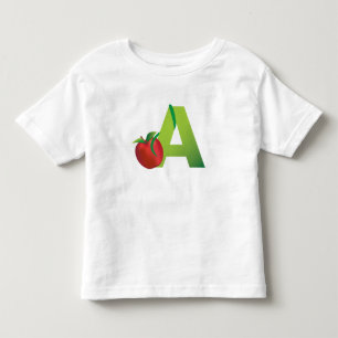 Kleinkindalphabett-shirt Kleinkind T-shirt