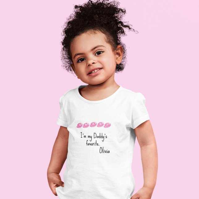 Kleinkinder 2T - 5/6T Basic T - Shirt Pink Candy S (Von Creator hochgeladen)