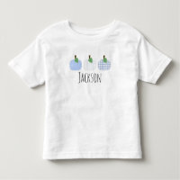 Kleinkinder Boys Light Blue Pumpkin Trio T - Shirt