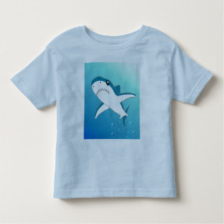 Kleinkinder Cartoon Shark T Shirt