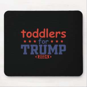 Kleinkinder für Trump Kinder Trump 2024 Lustiger T Mousepad