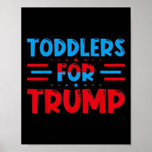Kleinkinder für Trump töten Trump 2024 Poster