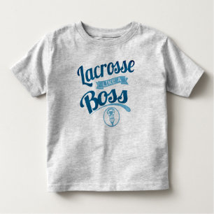Kleinkinder Lacrosse wie ein Boss-T - Shirt