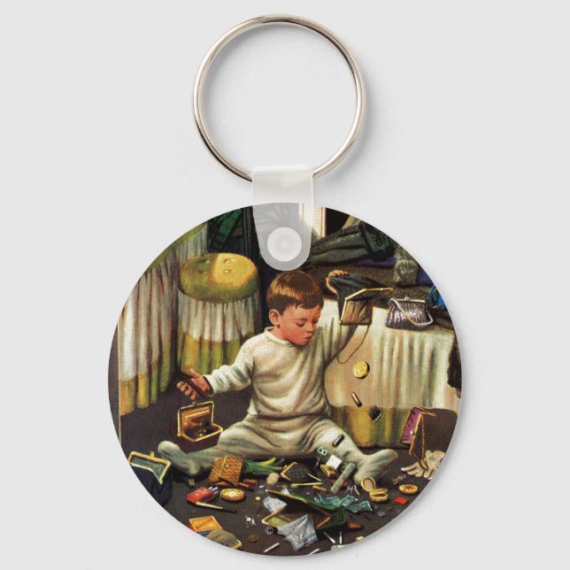 Kleinkinderlebewesen Schlüsselanhänger (Vorderseite)