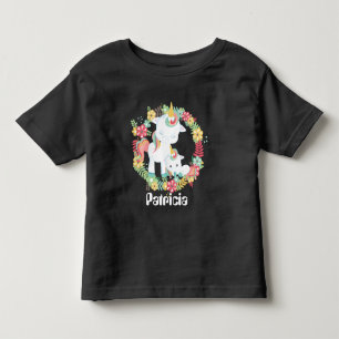 Kleinkindermädchen niedlich Einhorn Fantasy hoodie Kleinkind T-shirt