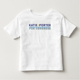 Kleinkindt-shirt Katie Träger für Kongreß Kleinkind T-shirt