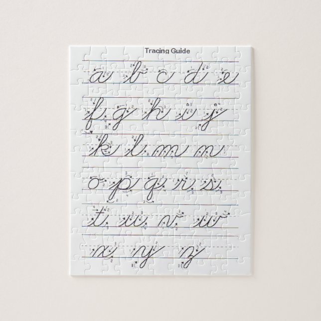 Kleinkursivführer Puzzle (Vertikal)
