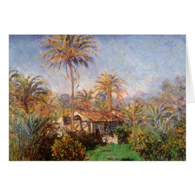 Kleinlandwirt in Bordighera von Claude Monet (Vorderseite (Horizontal))