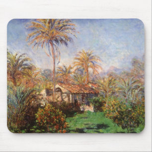 Kleinlandwirt in Bordighera von Claude Monet Mousepad