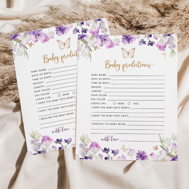 Kleinschmetterling-lila Goldbaby-Vorhersagen (Von Creator hochgeladen)