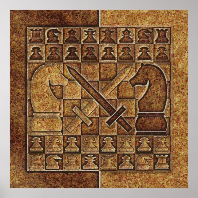 KLEINSPIEL IN STEIN POSTER (Vorne)