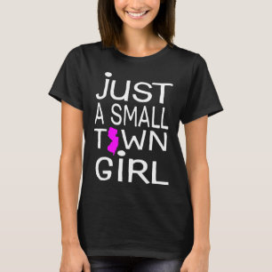 Kleinstadt-Jersey-Mädchen Garden State Clothing Co T-Shirt
