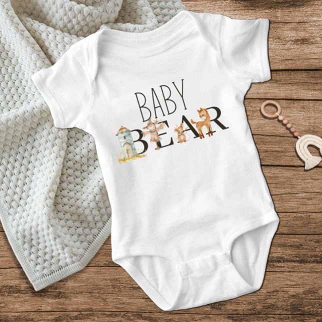 Kleintiere Kinderzimmer Baby Bear Strampler (Von Creator hochgeladen)