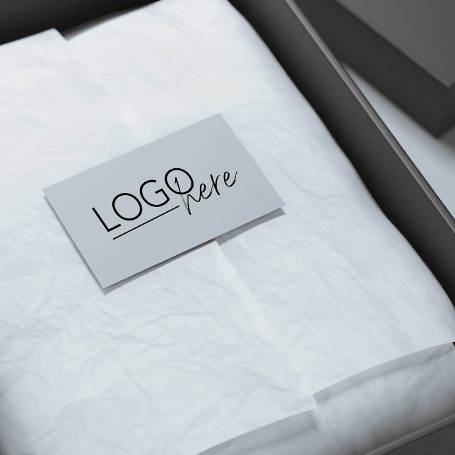 Kleinunternehmen Fügen Sie Ihr Logo hinzu Gummistempel (Small Business Add Your Logo Rubber Stamp)