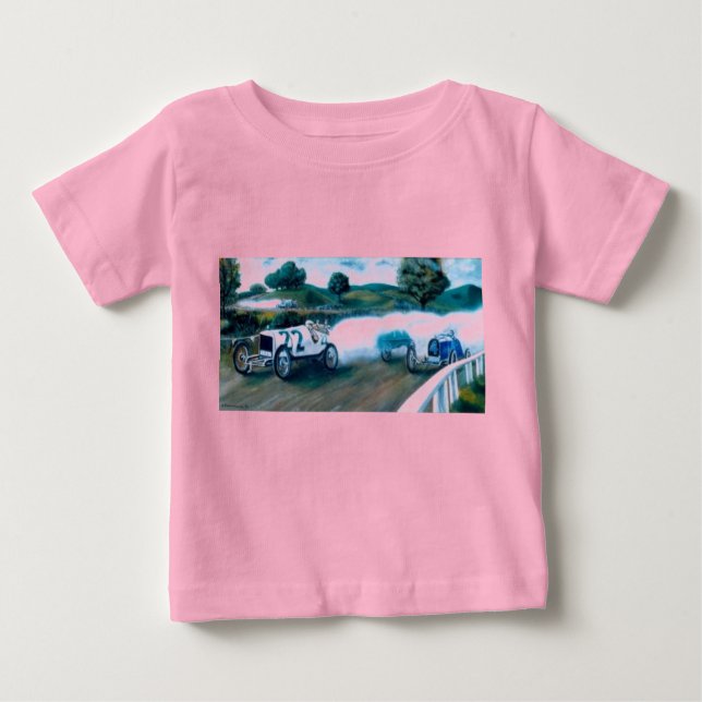 Kleinwagen Baby T-shirt (Vorderseite)