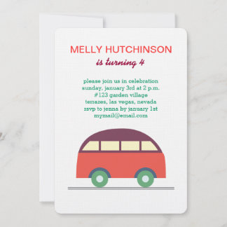 Kleinwagen Einladung