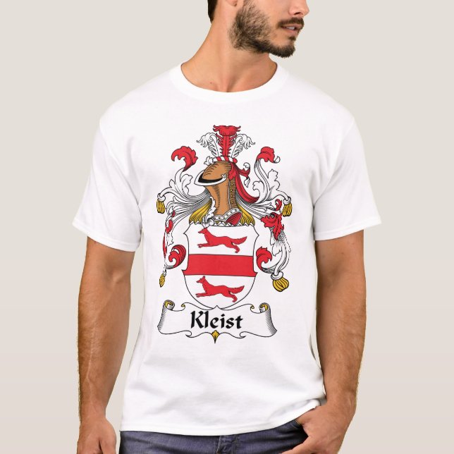 Kleist Familienwappen T-Shirt (Vorderseite)