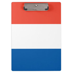 Klemmbrett Frankreich Fahne