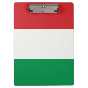 Klemmbrett Italien Fahne