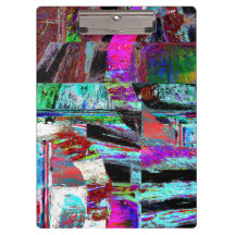 Klemmbrett – Neon-Puls