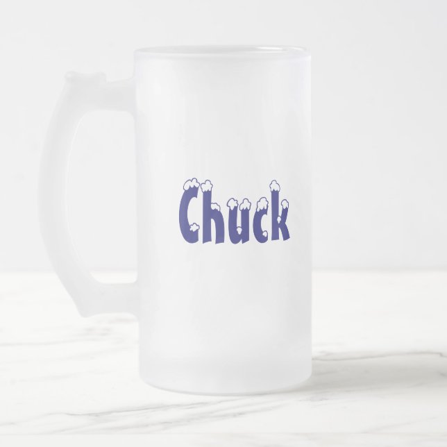 Klemme-Name Art-Mattierte Tasse (Links)