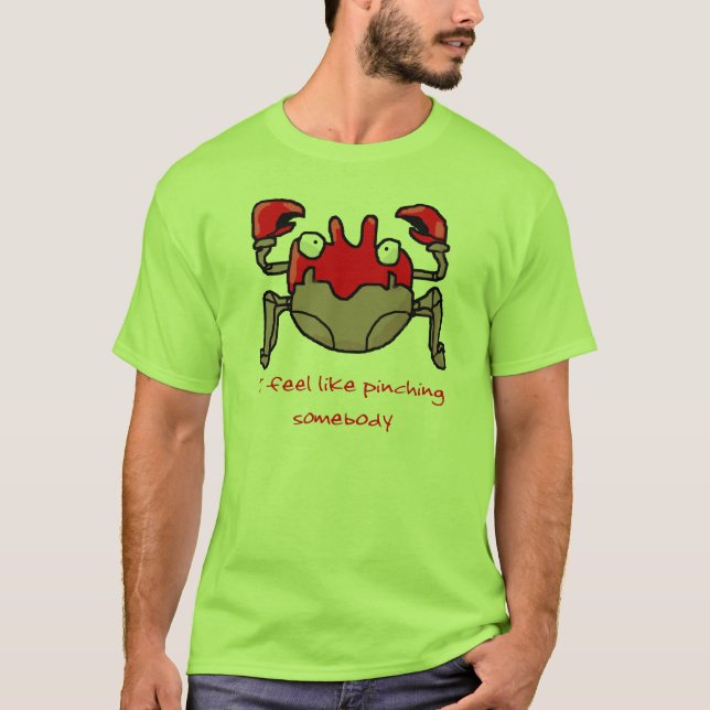 Klemmen der Krabbe T-Shirt (Vorderseite)