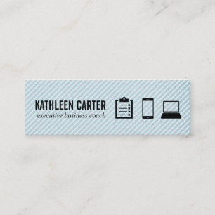 Klemmplatte   Telefon   Laptop Mini Visitenkarte