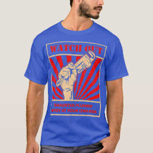 Klempner Lustiger College-Installateur-Witz T-Shirt