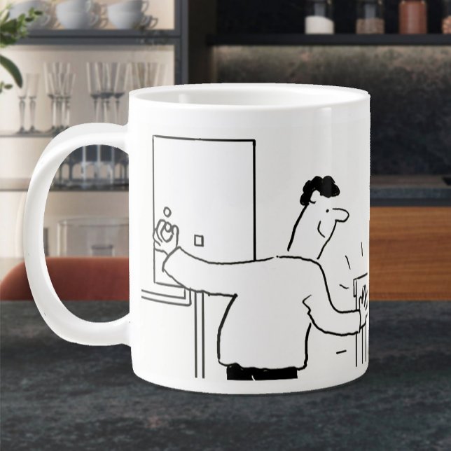 Klempner oder Heizungstechniker Jumbo-Tasse (Von Creator hochgeladen)