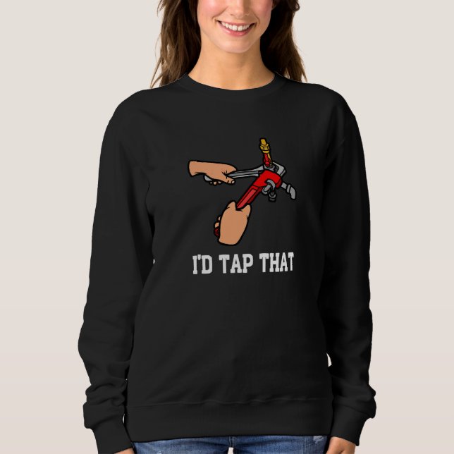 Klempner Rohrleitungsmonteur Dampfleitungsmonteur  Sweatshirt (Vorderseite)