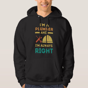 Klempner-Sprichwort Hoodie
