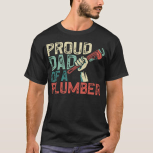 Klempner Stolz auf einen Klempner-Vater Vintage T-Shirt