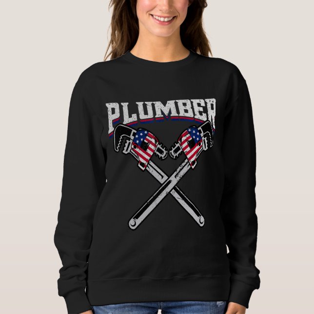 Klempner Sweatshirt (Vorderseite)