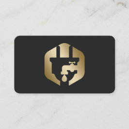 Klempner und Elektriker prüfen QR Visitenkarte