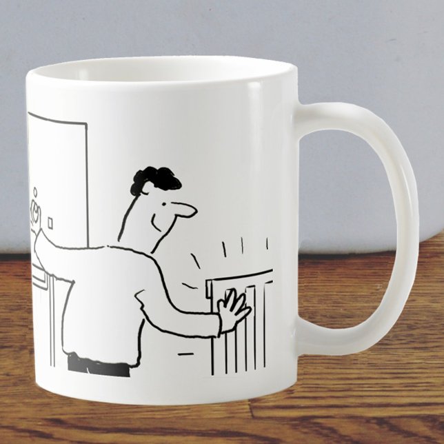 Klempner- und Heizungstechnik Cartoon Kaffeetasse (Von Creator hochgeladen)