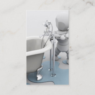 Klempner-Visitenkarte Visitenkarte