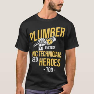 Klempner von HVAC-Technikern T-Shirt