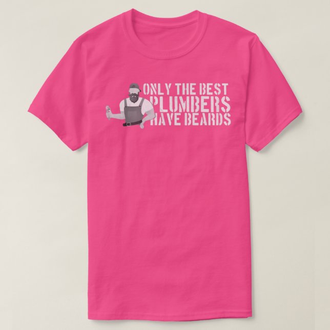 Klempnerbart T-Shirt (Design vorne)