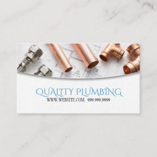Klempnerei Faucet Wasser Handyman Wartung Visitenkarte