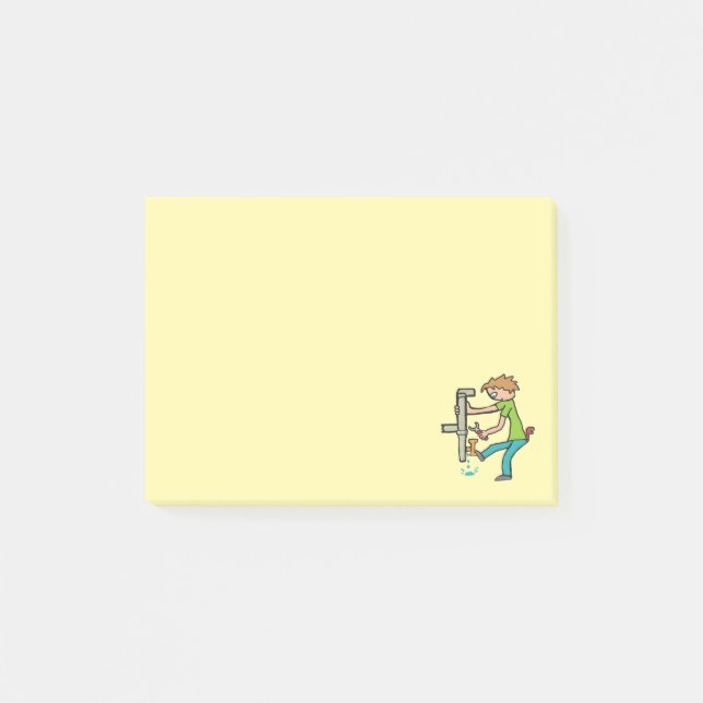 Klempnerei Post-it Klebezettel (Vorderseite)