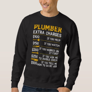 Klempnerextra-Ladegeräte-Rohrleitung Hobbyis C Sweatshirt