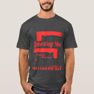 Klempnerleben Nein Ja Ich kann das reparieren Kl T-Shirt