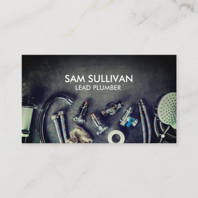 Klempnerreparatur für Zuhause Visitenkarte (Vorderseite)