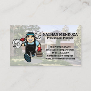 Klempnerschlüssel   Wohnungsvertragnehmer Visitenkarte